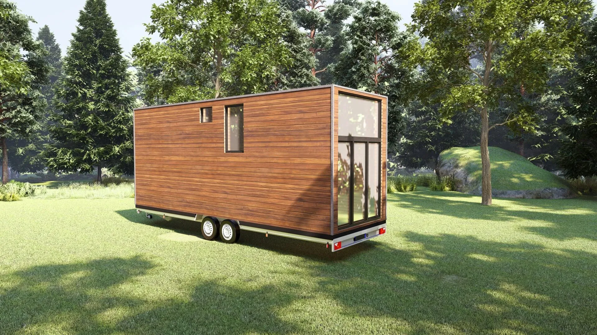Tiny House Bureau - Espace professionnel bois à vendre